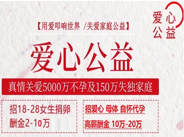 漯河捐卵助孕生子 爱心志愿者招募